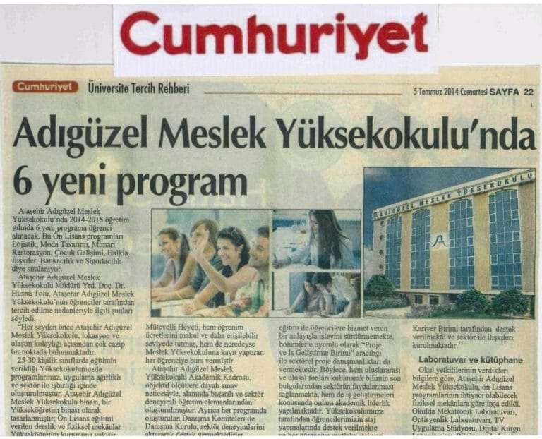 Cumhuriyet 05.07.2014