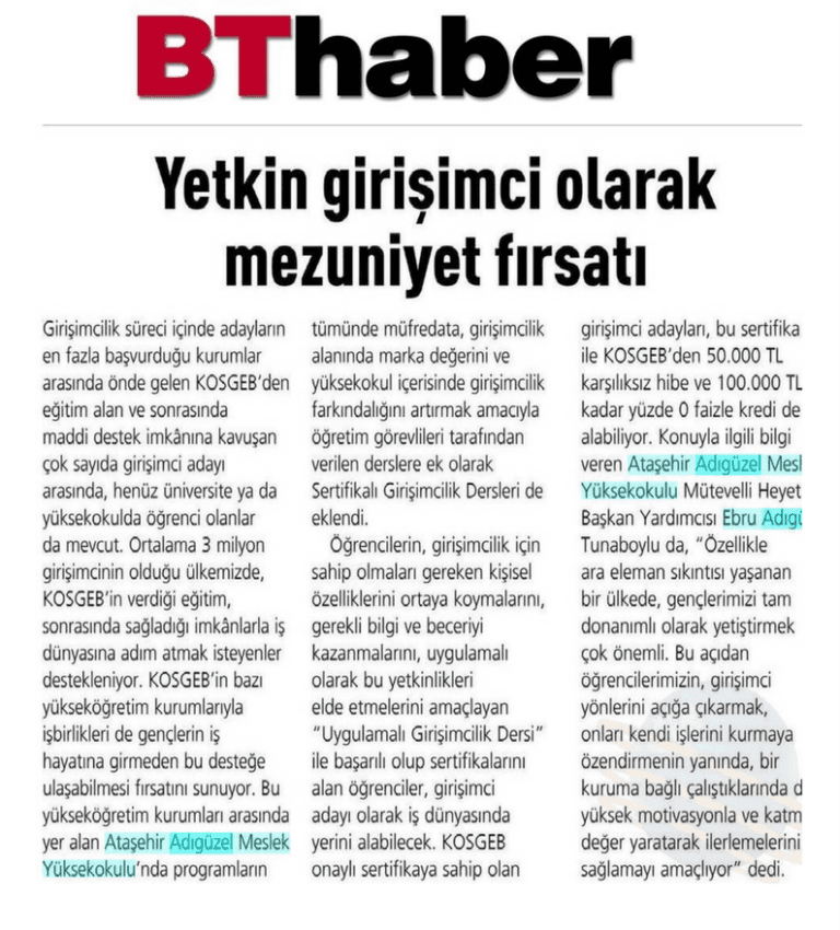 BT Haber 07.11.2016