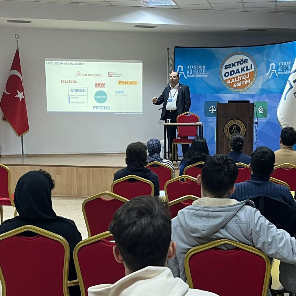 GEOS Robotik Endüstriyel Otomasyon Sistemleri, Mekatronik Programı Öğrencilerimizle Buluştu