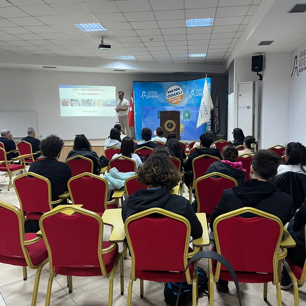 2. Staj Seminerimizi Gerçekleştirdik