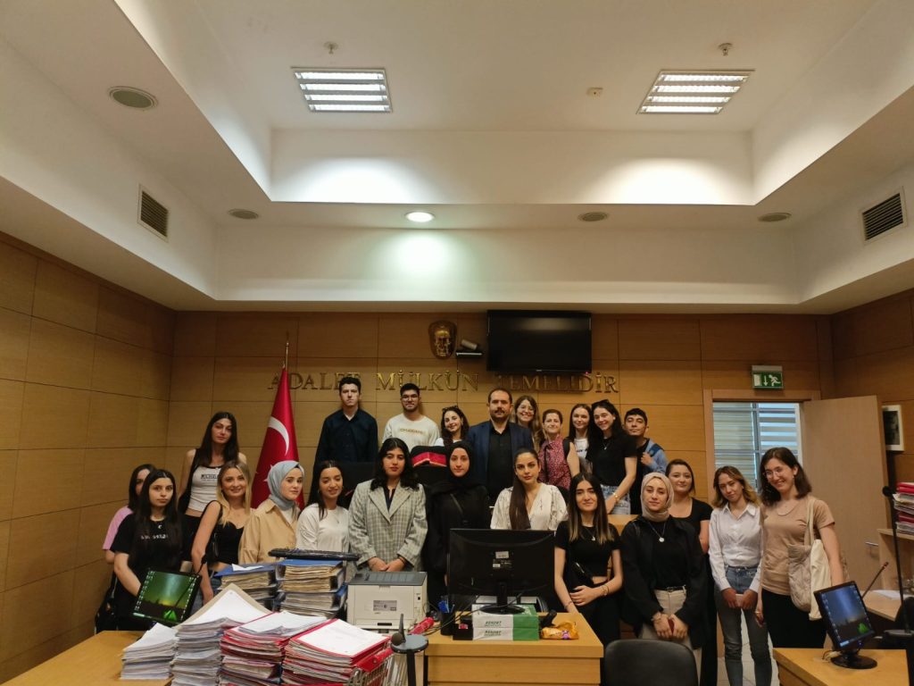 Adalet Programı Öğrencilerimiz İstanbul Anadolu Adalet Sarayı’nı Ziyaret Ettiler