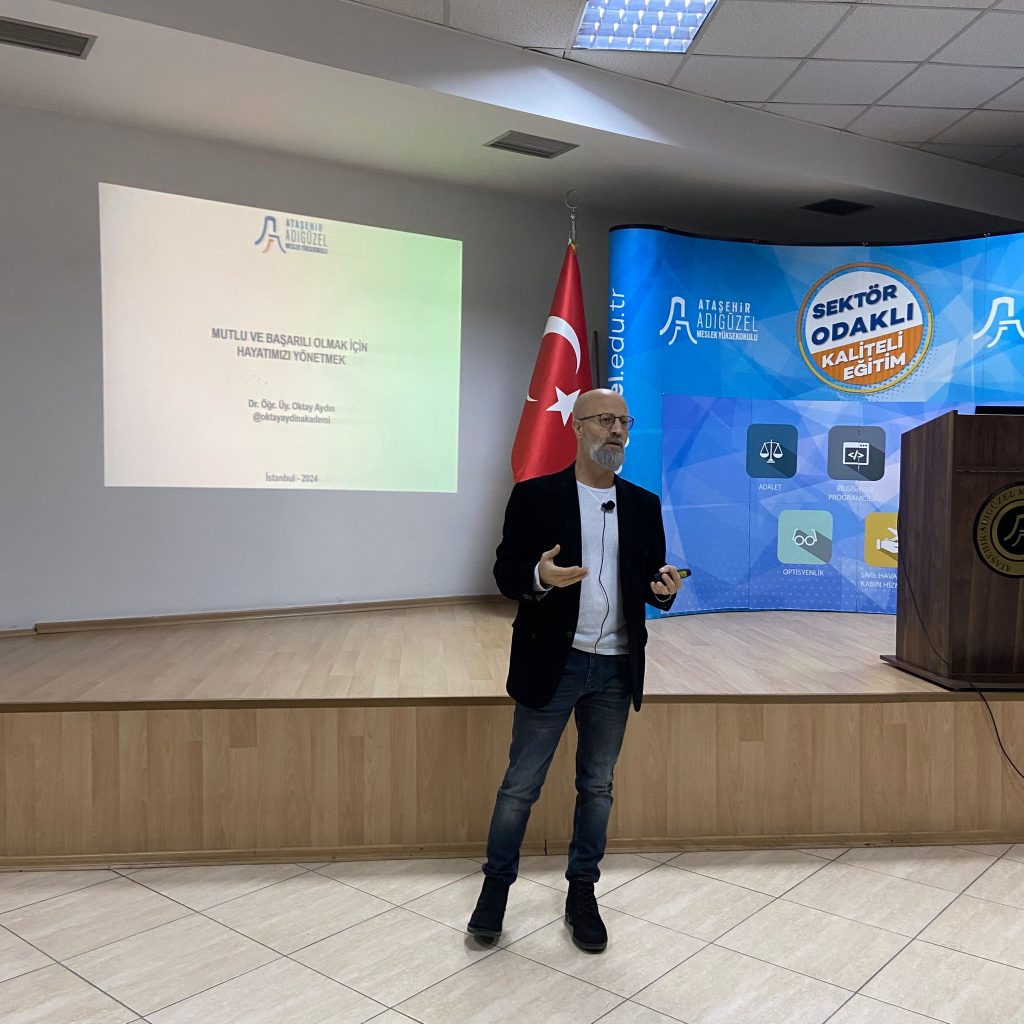 Mutlu ve Başarılı Olmak İçin Hayatımızı Yönetmek Seminerini Gerçekleştirdik
