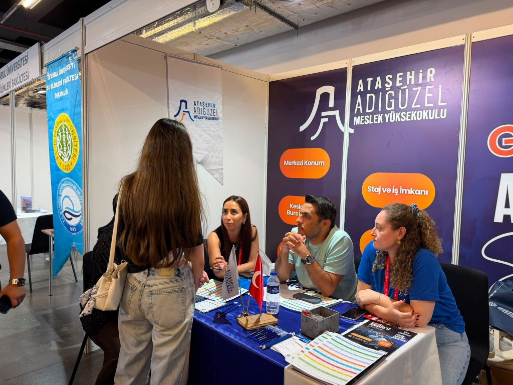 Ataşehir Adıgüzel MYO, 15. İstanbul Üniversite Tercih Fuarı’nda Geleceğin Öğrencileriyle Buluşuyor